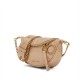 Charles Keith Ring Decoration Street Fashion Belt Bag Beige